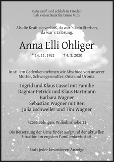 Ankündigung