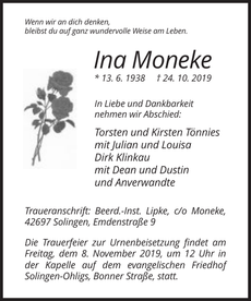 Ankündigung