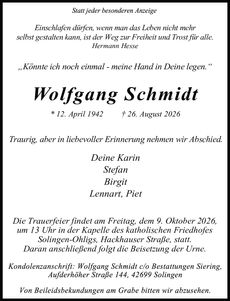 Ankündigung