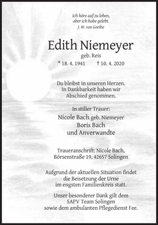 Ankündigung