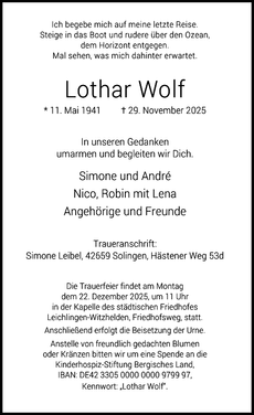 Ankündigung
