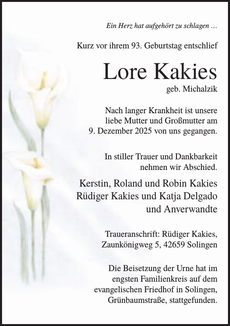 Ankündigung