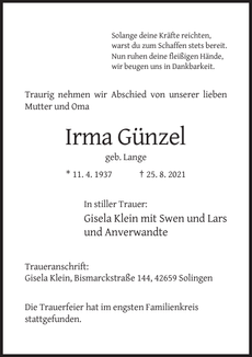 Announcement