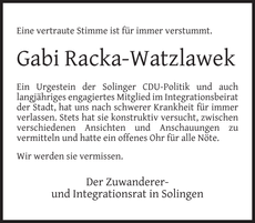 Ankündigung