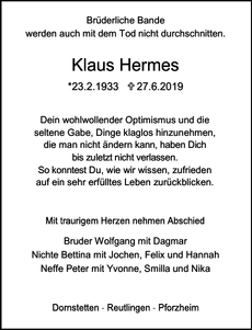 Announcement
