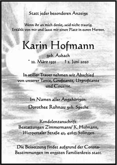 Ankündigung