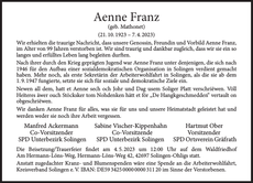 Ankündigung
