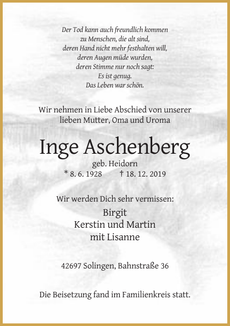 Ankündigung