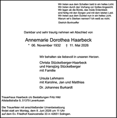 Announcement