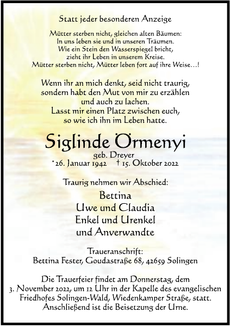Ankündigung