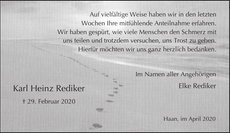 Ankündigung