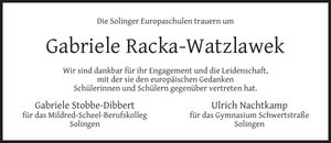 Ankündigung
