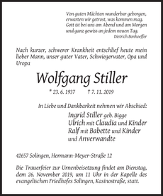 Ankündigung