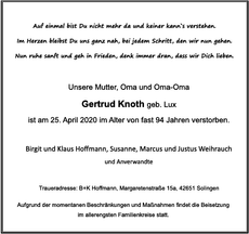 Ankündigung