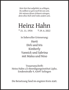 Ankündigung