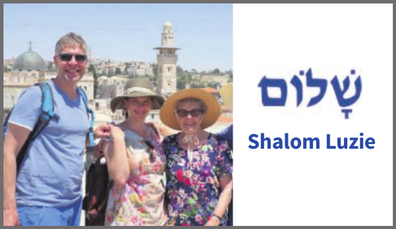 <p>Shalom Luzie</p>