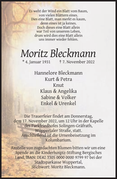 Ankündigung