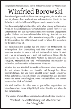 Ankündigung