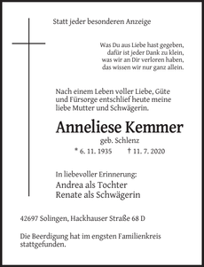 Ankündigung