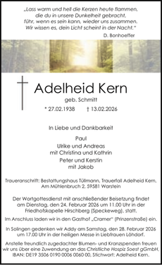 Ankündigung