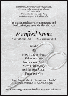 Ankündigung