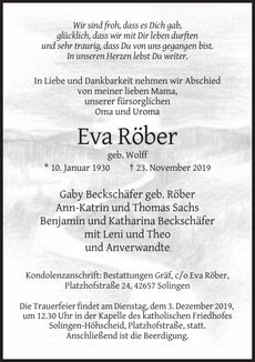 Ankündigung