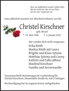 Ankündigung