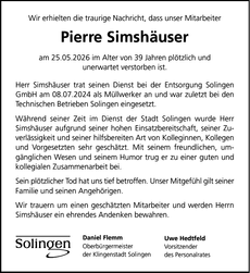 Announcement