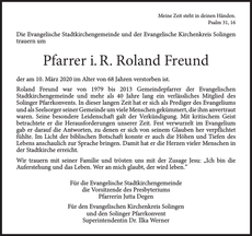 Ankündigung