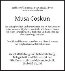 Ankündigung
