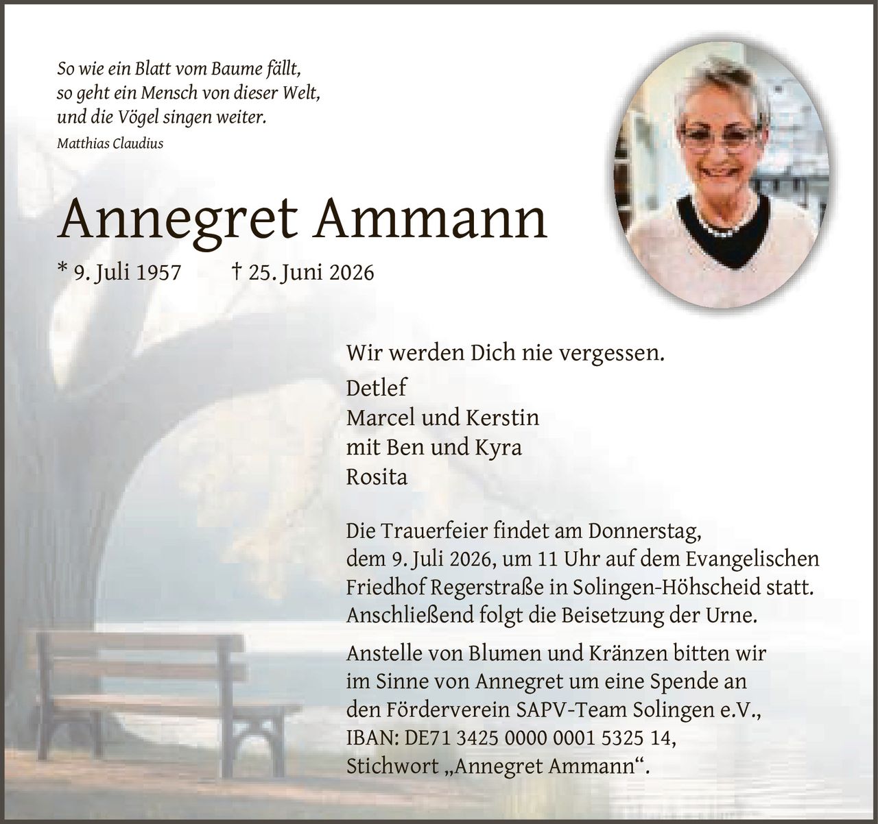 Announcement