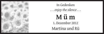 Ankündigung