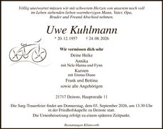 Announcement