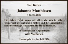 Announcement