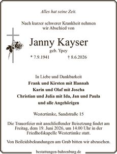 Ankündigung