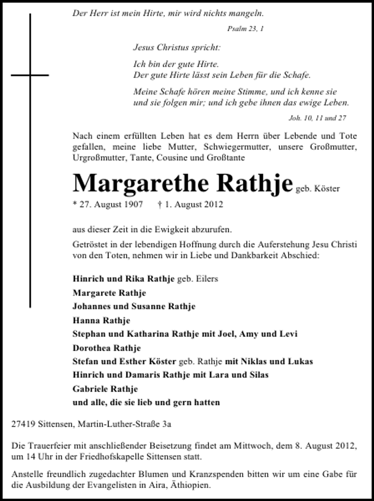 <p>Margarethe Rathje</p>