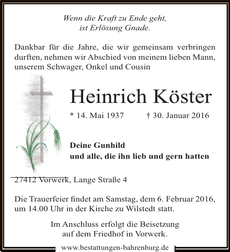Ankündigung