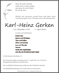 Ankündigung