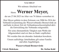 Ankündigung
