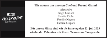 Ankündigung