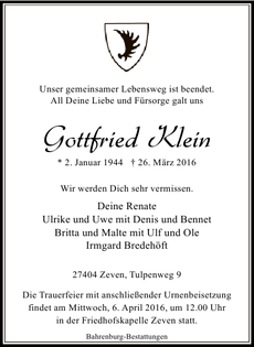 Ankündigung