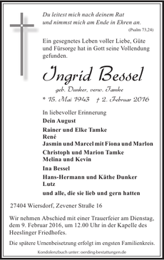Ankündigung