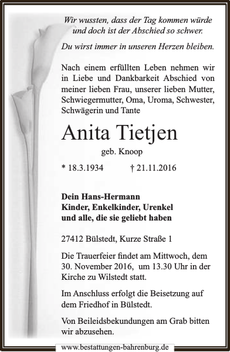 Ankündigung