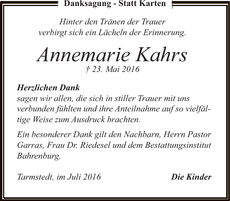 Ankündigung