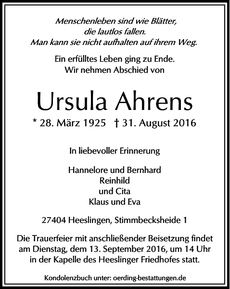 Ankündigung
