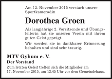 Ankündigung