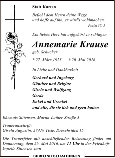 Ankündigung
