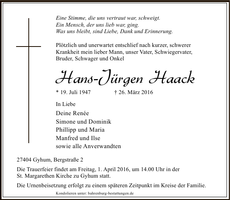 Ankündigung