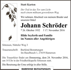 Ankündigung