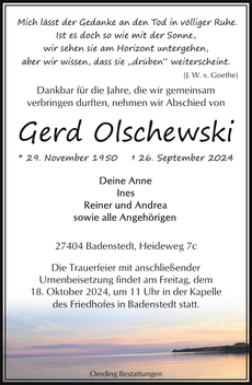 Announcement